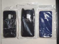 Samsung Galaxy S9 cellphone case black/étui cellulaire noir neuf
