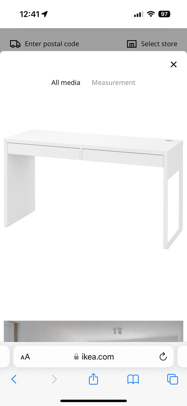 white desk in Desks in City of Toronto - Image 2