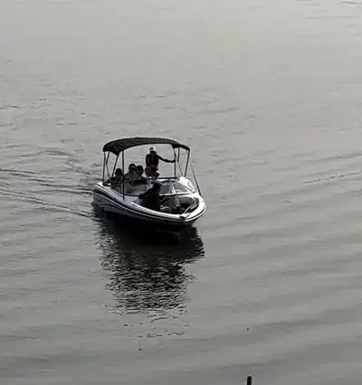 **reduce price- $22,500 Good Condition 19.5 foot -Fish- Ski Combo 2nd owner 4.3 Mercrusier 190hp Gar...