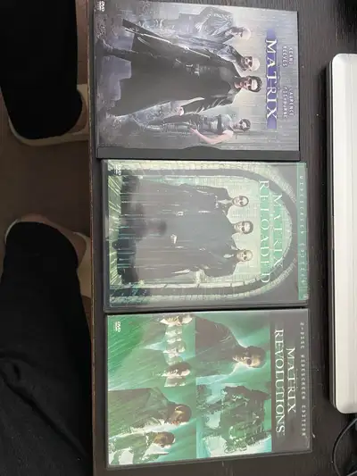 The Matrix Trilogy DVD Set + 3 Other Movies, View more