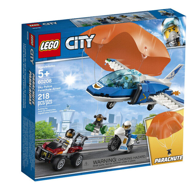 LEGO® City - La police du ciel et l’arrestation en parachute dans Jouets et jeux  à Longueuil/Rive Sud - Image 2