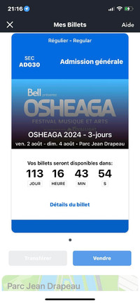 3 days pass OSHEAGA