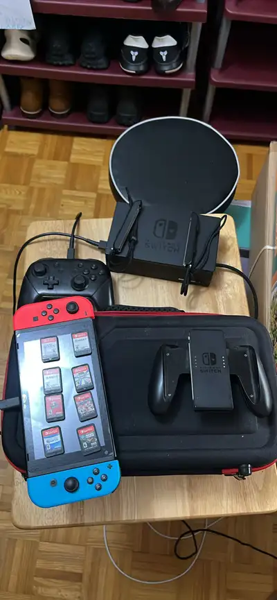 Nintendo Switch bought Release date year, With slight-some Drift in left Joy-con. Everything Else in...