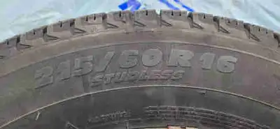 Used very lightly for 2 season on a honda accord. Rims older, approximately 8 years. Selling because...