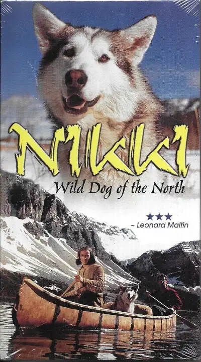 NIKKI, WILD DOG OF THE NORTH Sealed VHS Disney Ent. Malamute Pup, View more