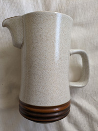 Denby Potters Wheel Rust Coffee Pot with Lid English