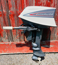 1964  5.5 HP Evinrude Fisherman outboard