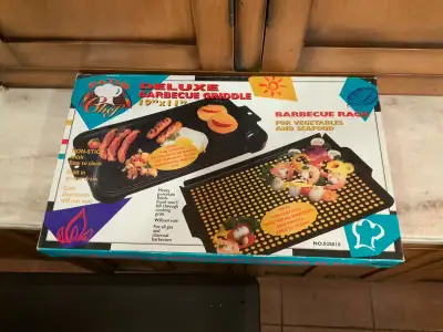 Patio Chef Deluxe BBQ Griddle 19"/49cmX11"/28cm #028018, View more
