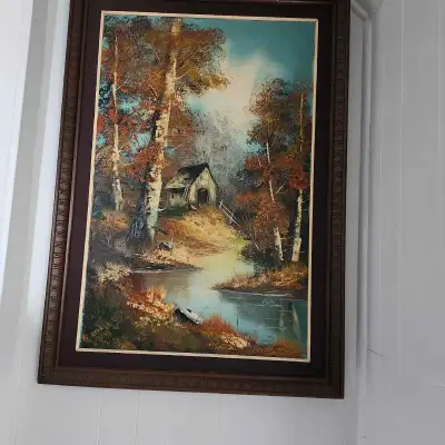 Oil on Canvas by Canvas "Forest in Autumn", View more