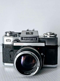 Zeiss Ikon Contreras Electronic  Film Camara W/ 55mm F/.1.4 Lens