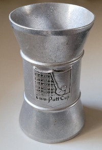 Vintage M.W. Ashbury 1977 Pewter Armetale Two Putt Cup