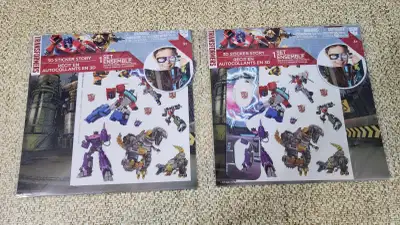 Enhance your scrapbooking projects with these Transformers 3D Sticker Story Stickers. Perfect for ad...