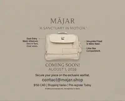 Mājar Luxury Cat Carrier, View more