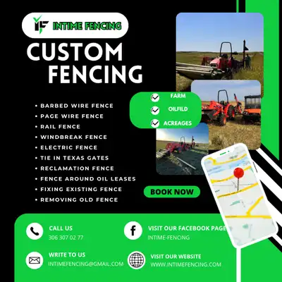 Well equipped and experienced crew ready to take care of your fence project. Specialize in: - oilfie...