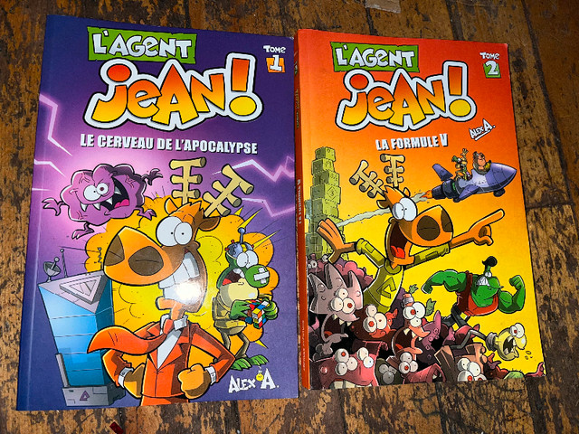 L’agent jean livre bande dessinée enfants tome 1 et autres dans Bandes dessinées  à Ville de Montréal - Image 2