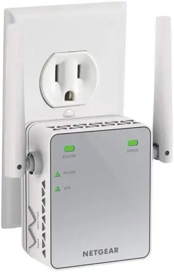 Netgear WiFi Range Extender Say goodbye to WiFi dead zones. Convenient, discreet and easy to install...