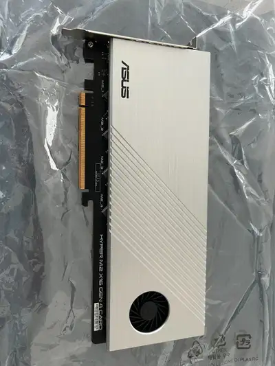 NEW ASUS Hyper M.2 x16 Gen 4 Card, View more