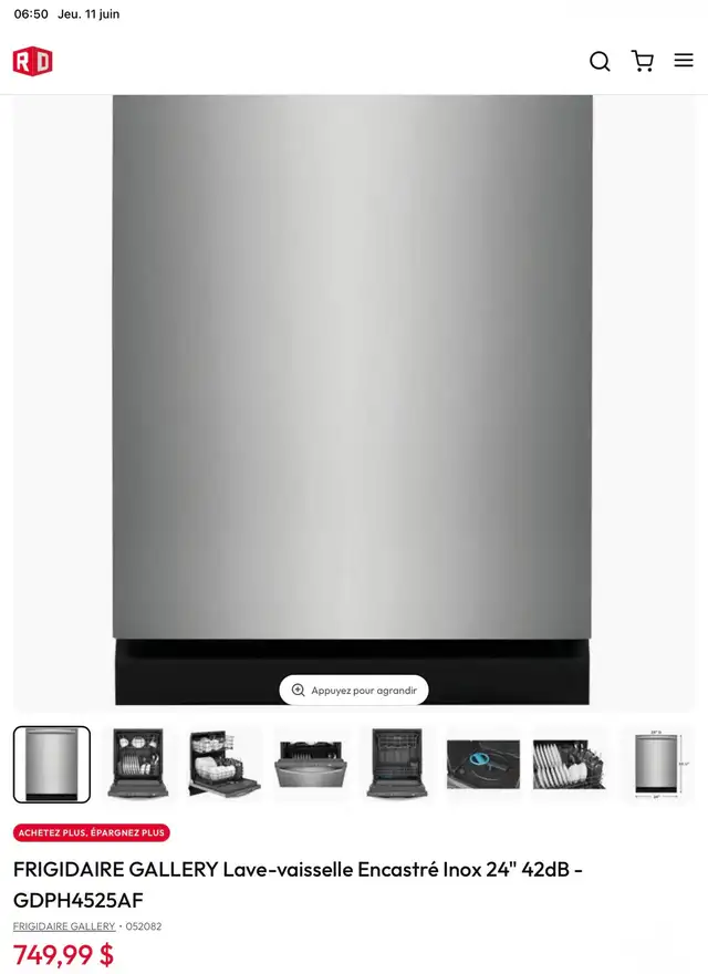Frigidaire Ensemble Électro-menager in Stoves, Ovens & Ranges in Québec City - Image 9