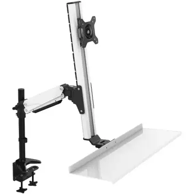 Lorell sit to stand workstation (new), View more