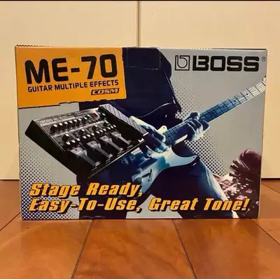 Boss ME-70 Guitar Multiple Effects Pedal, View more