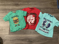 Set of 3 boys George graphic t-shirts (3T)