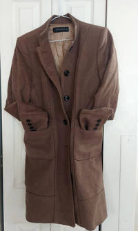 ZARA Woman coat brown for sale 