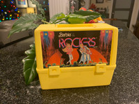 Vintage 1987 Barbie And The Rockers Yellow Lunchbox Canadian T