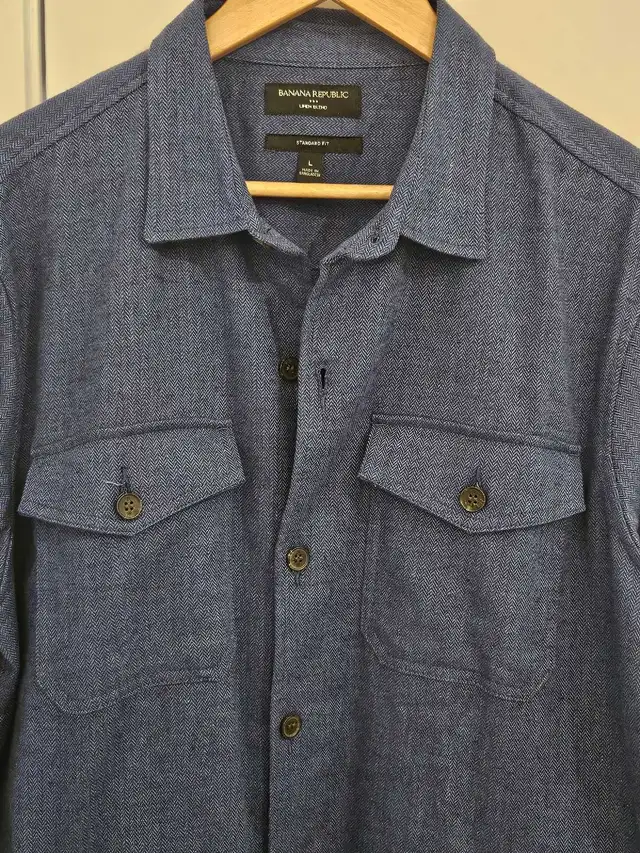 Banana Republic Men's jacket in linen mix, size large in Men's in City of Montréal - Image 3
