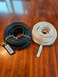 75 feet of coax cable, other lengths