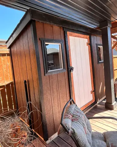 Build a garden shed, View more