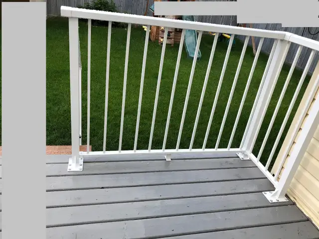 Aluminum railing with affordable prices ,manufacturing and inst in Decks & Fences in Edmonton - Image 6