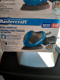 Mastercraft Sander kit ,$45