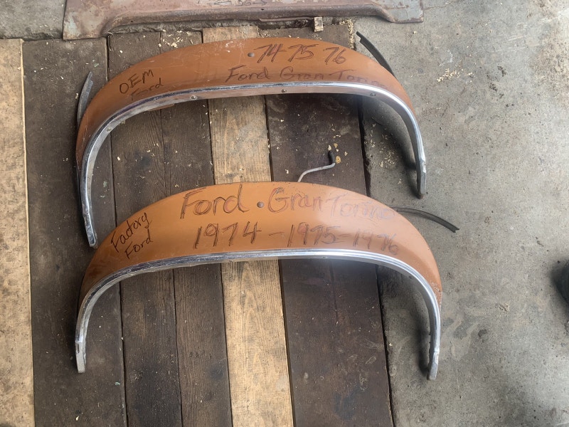 1974 1976 Ford gran Torino fender skirts Auto Body Parts Oshawa