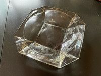 Vintage Cut-Glass Ashtray