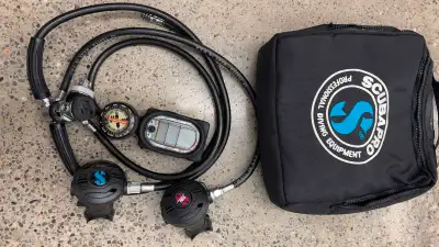 Scubapro Dive Gear Package – Regulator + BCD + Console + Bag, View more