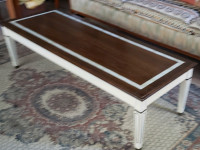 MCM -Long and Low Coffee Table Solid Wood- Price  Reduced
