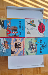 Livres de Tintin (à l'unité ou les 4)