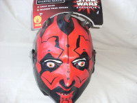 Star Wars Episode 1 Darth Maul Child Mask - Brand New with Tag