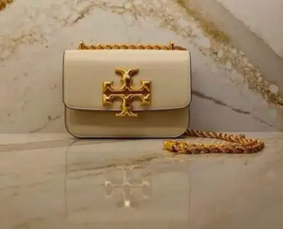 New Tan Tory Burch Italian Leather Purse , View more