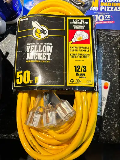 Yellow Jacket 50 ft extension cord, View more