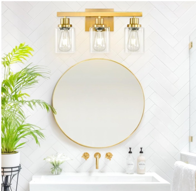 Applique murale moderne à 3 lumières avec abat-jour, NEUF in Indoor Lighting & Fans in Québec City - Image 4