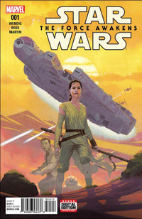 Star Wars: The Force Awakens comics, Blu Ray