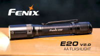 Fenix E20 V2.0 Flashlight - AA Powered - 350 Lumens