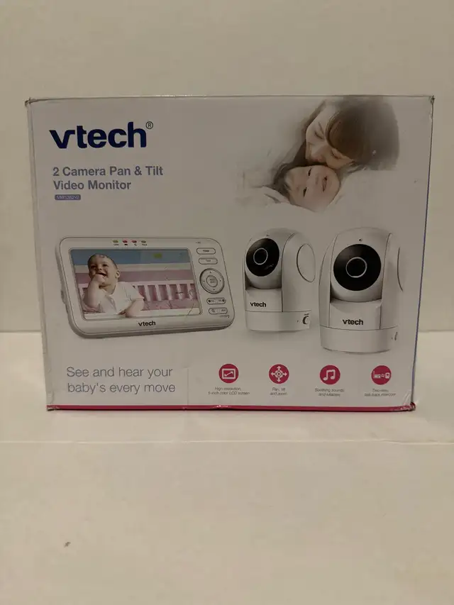 VM5262-2 Double Camera Baby Monitor – 5” Screen, Brand New62863264625153124