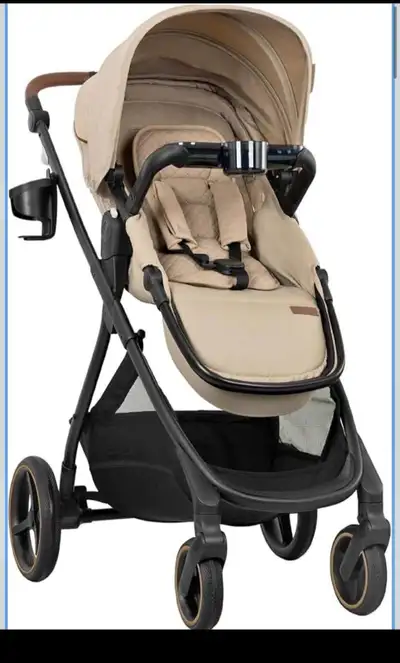 Evenflo Shyft Intuiti+ Stroller with Green & Gentle Fabric - Tra, View more