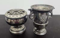 Antique Silver Plated Wine Cups