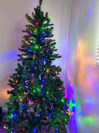 6ft Christmas tree with lights