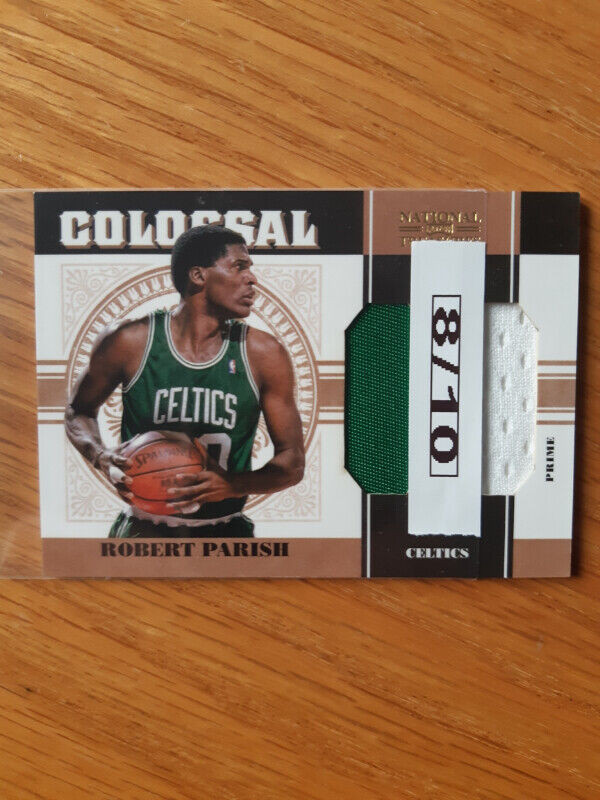 2010 National Treasures Colossal Materials /10 Robert Parish in Arts & Collectibles in St. Catharines - Image 2