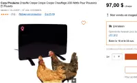 Poulailler chauferette / Chicken coop heater