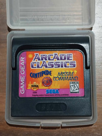 Arcade Classics for the Sega Game Gear console